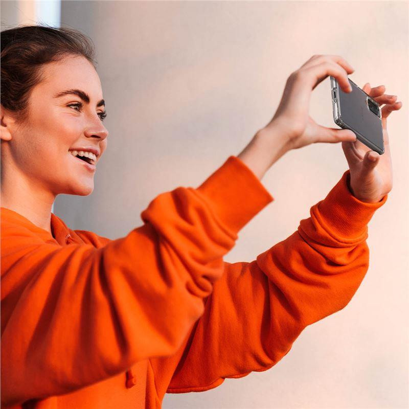 Spigen Ultra Hybrid dėklas, skirtas Sony Xperia 5 IV - skaidrus