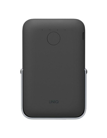 Powerbank UNIQ Hoveo 5000mAh magnetinis USB-C 20W PD - pilka Powerbank UNIQ Hoveo 5000mAh magnetinis USB-C 20W PD - pilka
