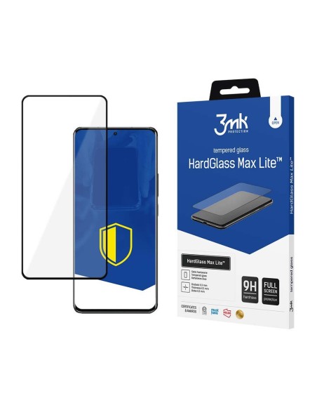 9H 3mk HardGlass Max Lite™ stiklas „Xiaomi 13“. 9H 3mk HardGlass Max Lite™ stiklas „Xiaomi 13“.