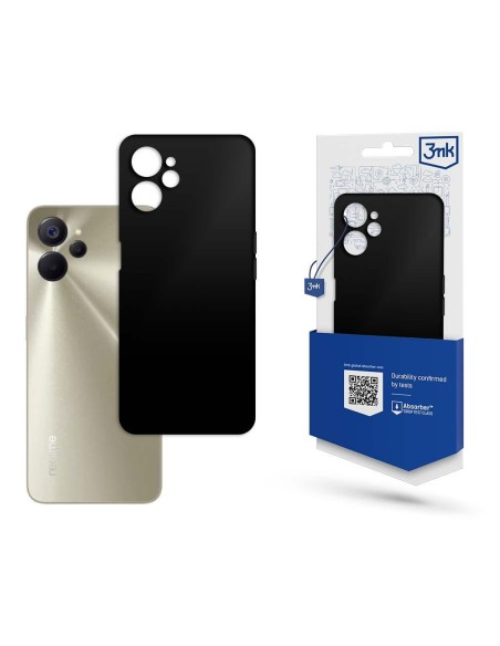 3mk matinis dėklas, skirtas Realme 10 5G – juodas 3mk matinis dėklas, skirtas Realme 10 5G – juodas