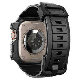 Spigen Rugged Armor Pro dėklas su dirželiu Apple Watch Ultra (49 mm) - juodas