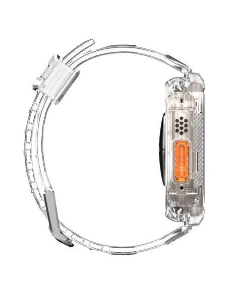Spigen Rugged Armor Pro dėklas su dirželiu Apple Watch Ultra (49 mm) - skaidrus Spigen Rugged Armor Pro dėklas su dirželiu Apple Watch Ultra (49 mm) - skaidrus