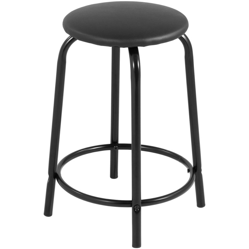 Stalinis pakreipiamas braižymo stalas su stalčiais ir taburete 90 x 60 cm juodai baltas