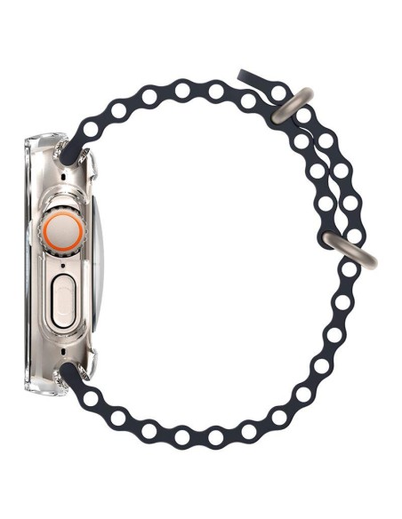 Spigen Ultra Hybrid dėklas Apple Watch Ultra (49 mm) - skaidrus Spigen Ultra Hybrid dėklas Apple Watch Ultra (49 mm) - skaidrus