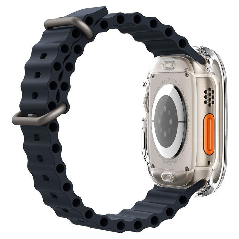 Spigen Ultra Hybrid dėklas Apple Watch Ultra (49 mm) - skaidrus