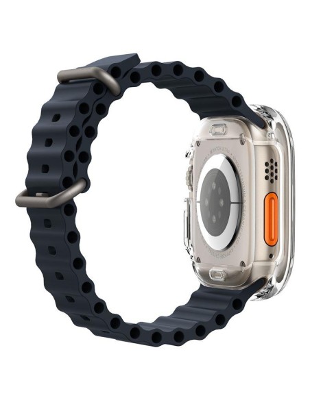 Spigen Ultra Hybrid dėklas Apple Watch Ultra (49 mm) - skaidrus Spigen Ultra Hybrid dėklas Apple Watch Ultra (49 mm) - skaidrus