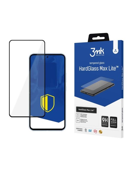 9H 3mk HardGlass Max Lite™ stiklas, skirtas Samsung Galaxy A54 5G 9H 3mk HardGlass Max Lite™ stiklas, skirtas Samsung Galaxy A54 5G