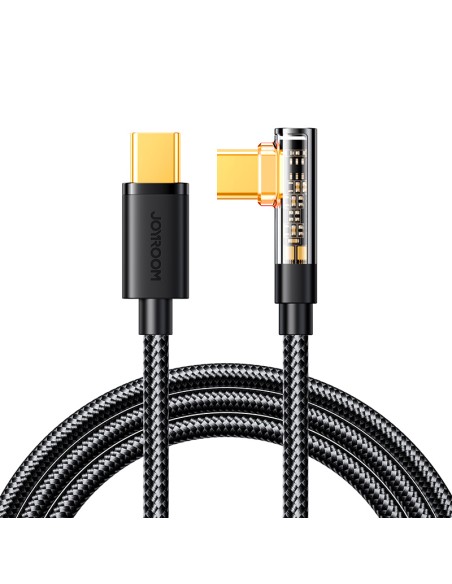 Joyroom S-CC100A6 USB-C – USB-C laidas 100W 480Mb/ s 1,2m – juodas Joyroom S-CC100A6 USB-C – USB-C laidas 100W 480Mb/ s 1,2m – juodas