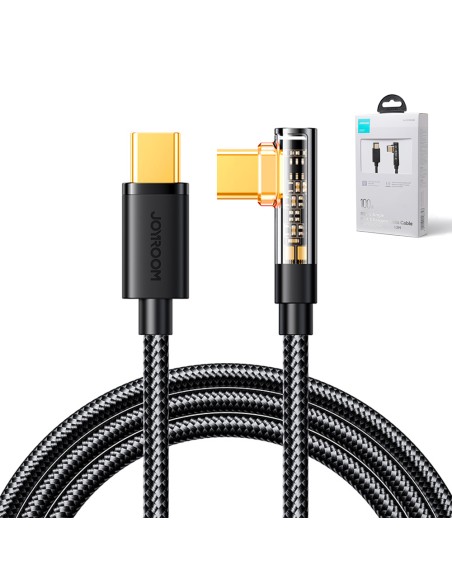 Joyroom S-CC100A6 USB-C – USB-C laidas 100W 480Mb/ s 1,2m – juodas Joyroom S-CC100A6 USB-C – USB-C laidas 100W 480Mb/ s 1,2m – juodas