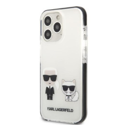 Karl Lagerfeld Karl&Choupette dėklas iPhone 13 Pro Max - baltas