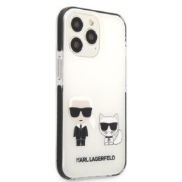 Karl Lagerfeld Karl&Choupette dėklas iPhone 13 Pro Max - baltas