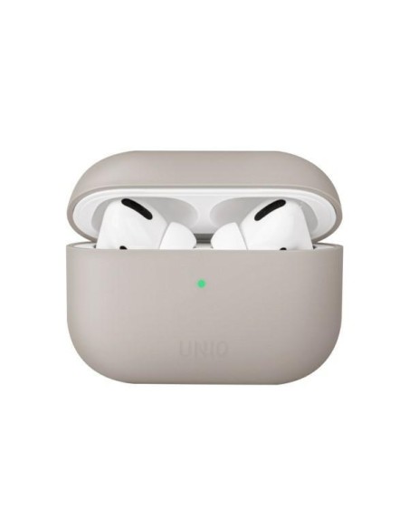 Uniq Lino dėklas, skirtas AirPods Pro – smėlio spalvos Uniq Lino dėklas, skirtas AirPods Pro – smėlio spalvos