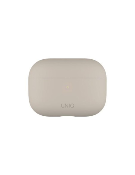 Uniq Lino dėklas, skirtas AirPods Pro – smėlio spalvos Uniq Lino dėklas, skirtas AirPods Pro – smėlio spalvos