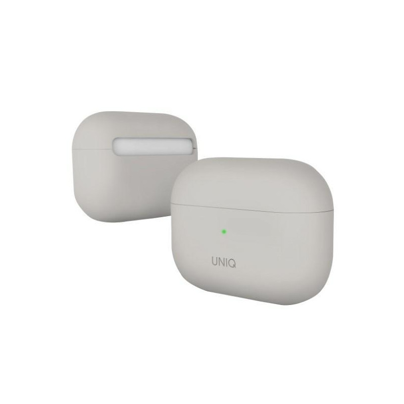 Uniq Lino dėklas, skirtas AirPods Pro – smėlio spalvos