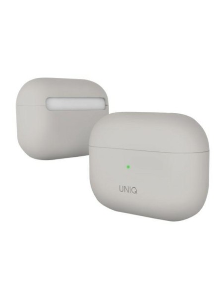 Uniq Lino dėklas, skirtas AirPods Pro – smėlio spalvos Uniq Lino dėklas, skirtas AirPods Pro – smėlio spalvos