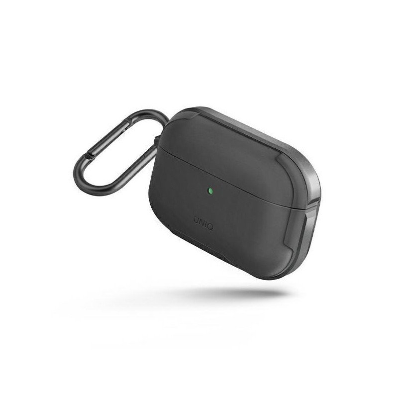UNIQ Valencia dėklas, skirtas AirPods Pro – pilkas UNIQ Valencia dėklas, skirtas AirPods Pro – pilkas