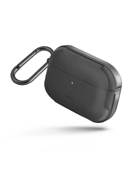 UNIQ Valencia dėklas, skirtas AirPods Pro – pilkas UNIQ Valencia dėklas, skirtas AirPods Pro – pilkas