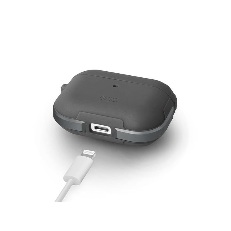 UNIQ Valencia dėklas, skirtas AirPods Pro – pilkas