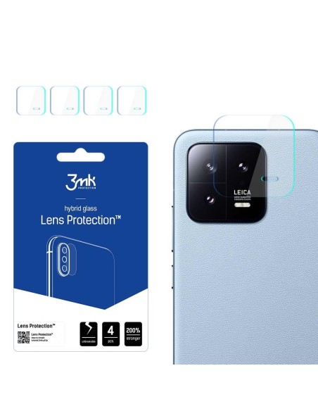 3mk Lens Protection™ hibridinis fotoaparato stiklas, skirtas Xiaomi 13 3mk Lens Protection™ hibridinis fotoaparato stiklas, skirtas Xiaomi 13
