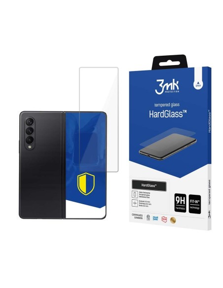9H 3mk HardGlass™ stiklas ant Samsung Galaxy Z Fold 3 5G (priekyje) 9H 3mk HardGlass™ stiklas ant Samsung Galaxy Z Fold 3 5G (priekyje)