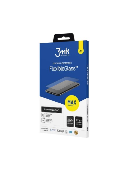 3mk FlexibleGlass Max™ hibridinis stiklas, skirtas Samsung Galaxy S21 FE 5G 3mk FlexibleGlass Max™ hibridinis stiklas, skirtas Samsung Galaxy S21 FE 5G
