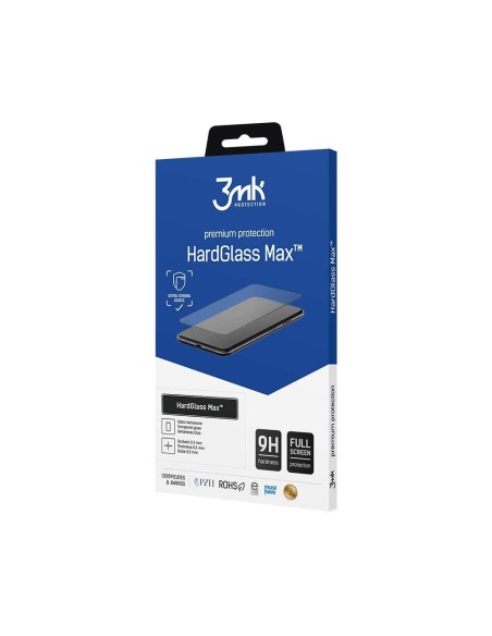 9H 3mk HardGlass Max™ stiklas „Xiaomi 13“. 9H 3mk HardGlass Max™ stiklas „Xiaomi 13“.