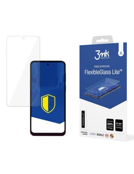 3mk FlexibleGlass Lite™ hibridinis stiklas, skirtas Motorola Moto G53 3mk FlexibleGlass Lite™ hibridinis stiklas, skirtas Motorola Moto G53