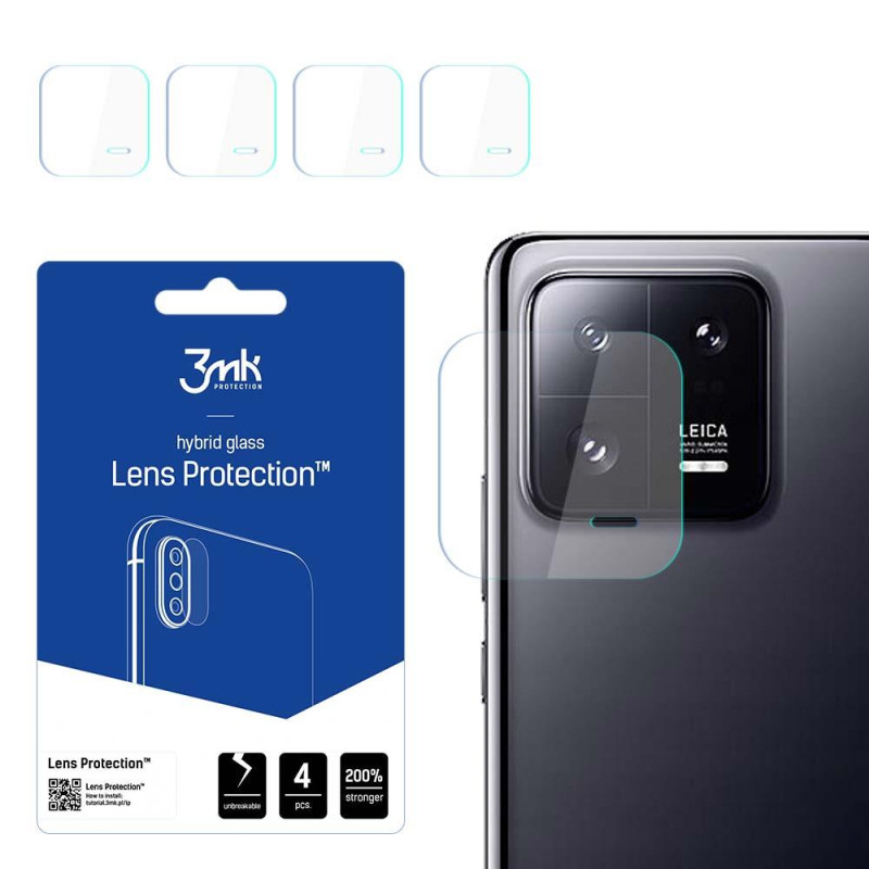 3mk Lens Protection™ hibridinis fotoaparato stiklas, skirtas Xiaomi 13 Pro 3mk Lens Protection™ hibridinis fotoaparato stiklas, skirtas Xiaomi 13 Pro