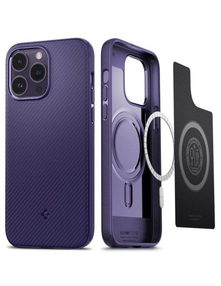 Spigen Mag Armor dėklas, skirtas iPhone 14 Pro Max - violetinė Spigen Mag Armor dėklas, skirtas iPhone 14 Pro Max - violetinė