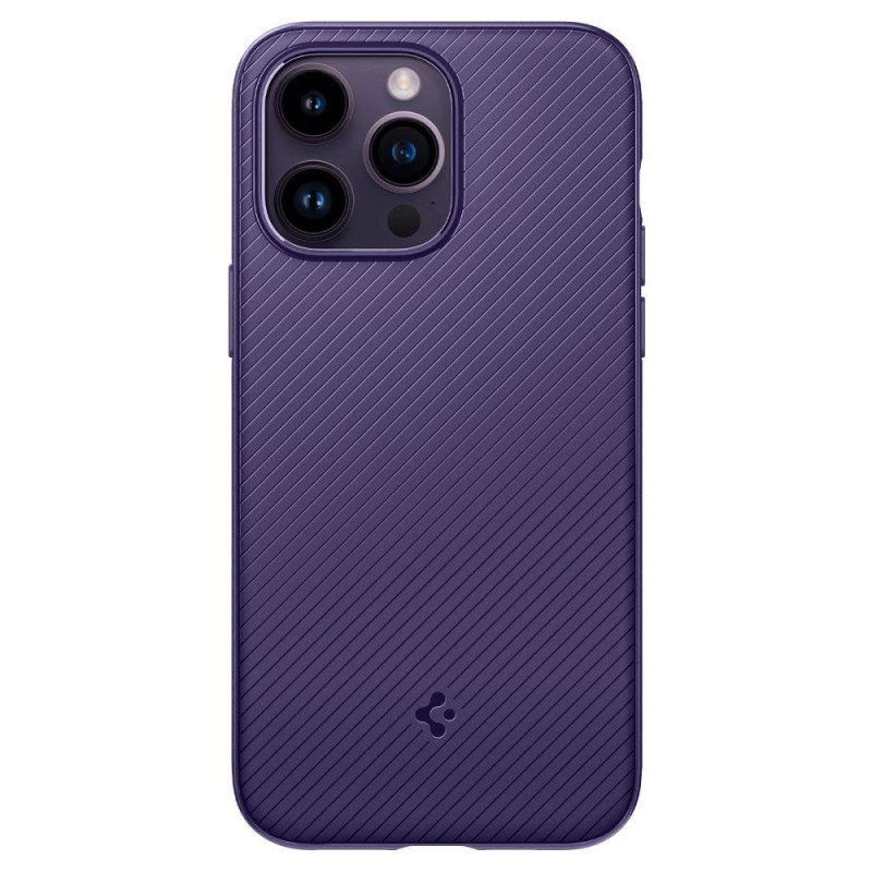 Spigen Mag Armor dėklas, skirtas iPhone 14 Pro Max - violetinė