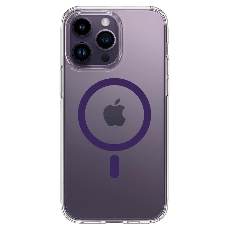 Spigen Ultra Hybrid Mag dėklas su MagSafe, skirtas iPhone 14 Pro Max - violetinė