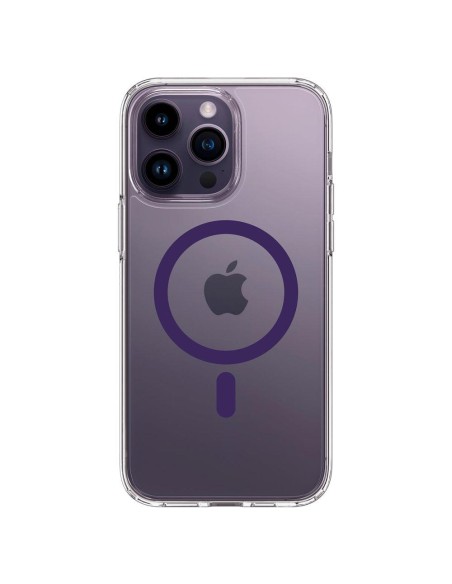 Spigen Ultra Hybrid Mag dėklas su MagSafe, skirtas iPhone 14 Pro Max - violetinė Spigen Ultra Hybrid Mag dėklas su MagSafe, skirtas iPhone 14 Pro Max - violetinė