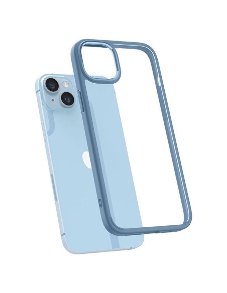 Spigen Ultra Hybrid dėklas iPhone 14 - mėlynas Spigen Ultra Hybrid dėklas iPhone 14 - mėlynas
