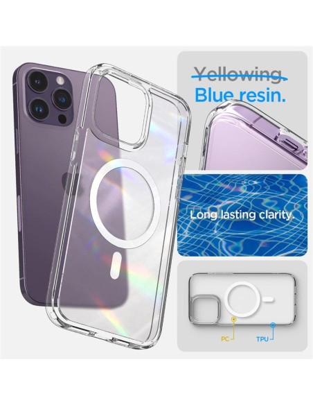 Spigen Ultra Hybrid Mag dėklas su MagSafe iPhone 14 Pro - matinis