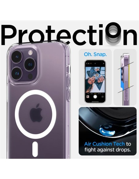 Spigen Ultra Hybrid Mag dėklas su MagSafe iPhone 14 Pro - matinis