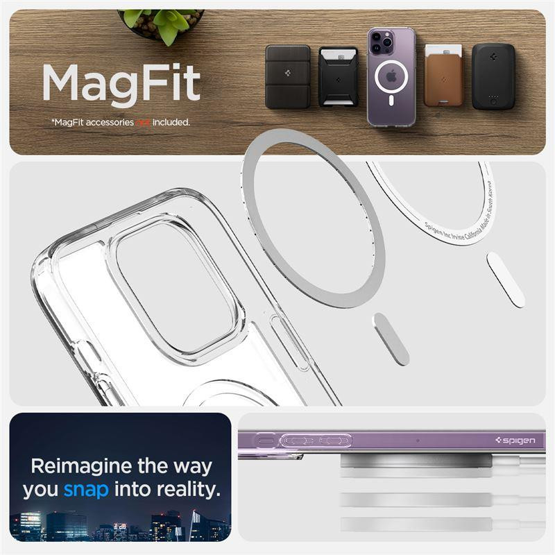 Spigen Ultra Hybrid Mag dėklas su MagSafe iPhone 14 Pro - matinis
