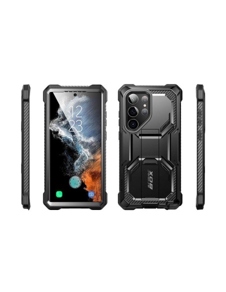 IBLSN ArmorBox Supcase dėklas, skirtas Samsung Galaxy S23 Ultra - juodas IBLSN ArmorBox Supcase dėklas, skirtas Samsung Galaxy S23 Ultra - juodas