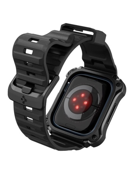 Spigen Tough Armor Pro dėklas, skirtas Apple Watch 7/ 8/ 9 (45 mm) – juodas Spigen Tough Armor Pro dėklas, skirtas Apple Watch 7/ 8/ 9 (45 mm) – juodas