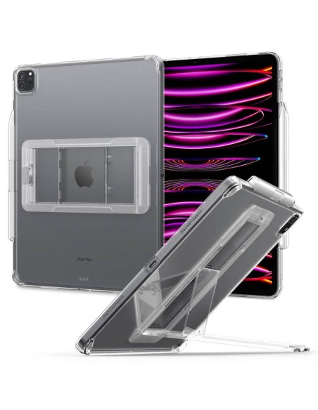 Spigen Airskin Hybrid S dėklas, skirtas iPad Pro 12.9& 39 & 39 2021/ 2022 – skaidrus Spigen Airskin Hybrid S dėklas, skirtas iPad Pro 12.9& 39 & 39 2021/ 2022 – skaidrus