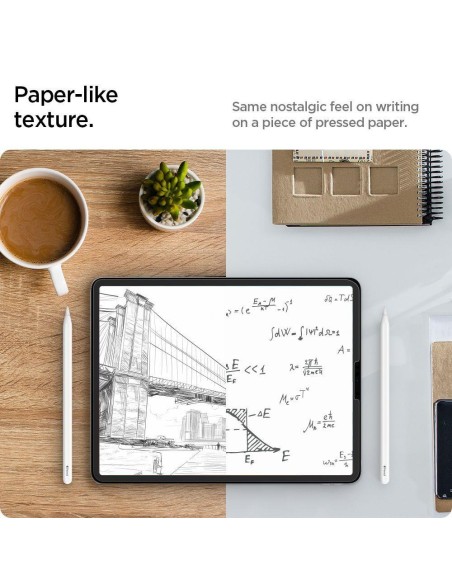 Spigen Paper Touch apsauginė folija, skirta iPad Pro 12,9& 39 & 39 2020 / 2021 / 2022 - matinė Spigen Paper Touch apsauginė folija, skirta iPad Pro 12,9& 39 & 39 2020 / 2021 / 2022 - matinė