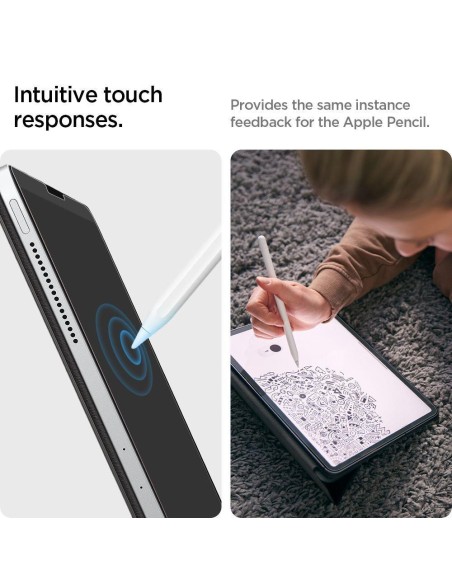 Spigen Paper Touch apsauginė folija, skirta iPad Pro 12,9& 39 & 39 2020 / 2021 / 2022 - matinė Spigen Paper Touch apsauginė folija, skirta iPad Pro 12,9& 39 & 39 2020 / 2021 / 2022 - matinė