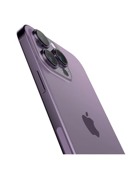 Spigen Glas.tR EZ Fit Optik Camera Protector iPhone 14 Pro / 14 Pro Max - violetinė 2 vnt. Spigen Glas.tR EZ Fit Optik Camera Protector iPhone 14 Pro / 14 Pro Max - violetinė 2 vnt.