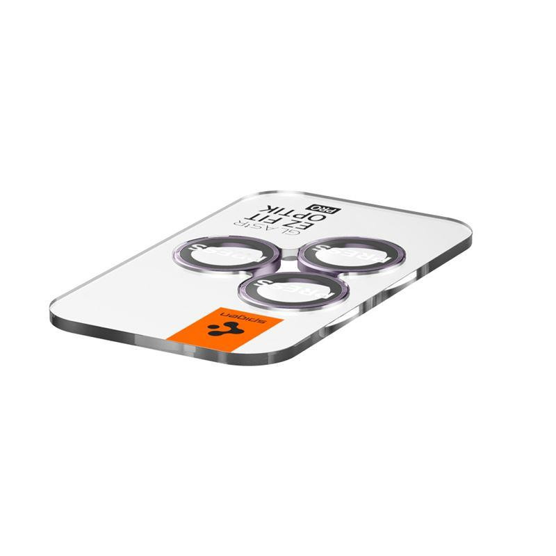 Spigen Glas.tR EZ Fit Optik Camera Protector iPhone 14 Pro / 14 Pro Max - violetinė 2 vnt.
