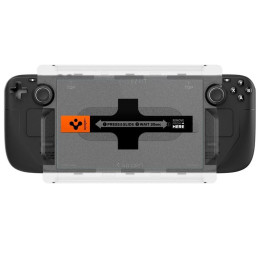 „Spigen Glas.tR EZ“ Tinka grūdintas stiklas „Steam Deck“.
