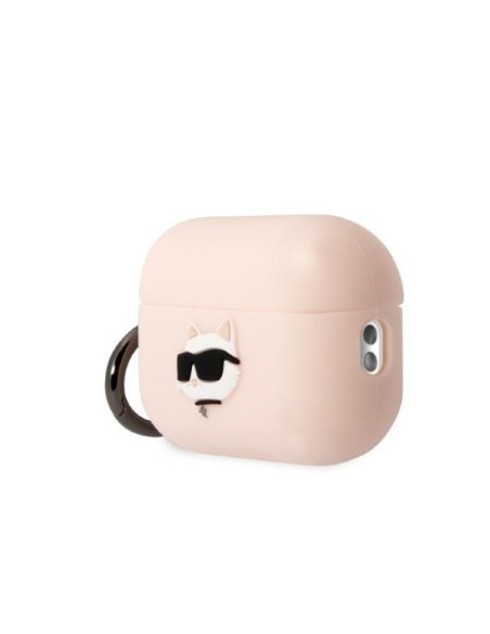 Karl Lagerfeld Silicone Choupette Head 3D dėklas, skirtas AirPods Pro 2 – rožinis Karl Lagerfeld Silicone Choupette Head 3D dėklas, skirtas AirPods Pro 2 – rožinis