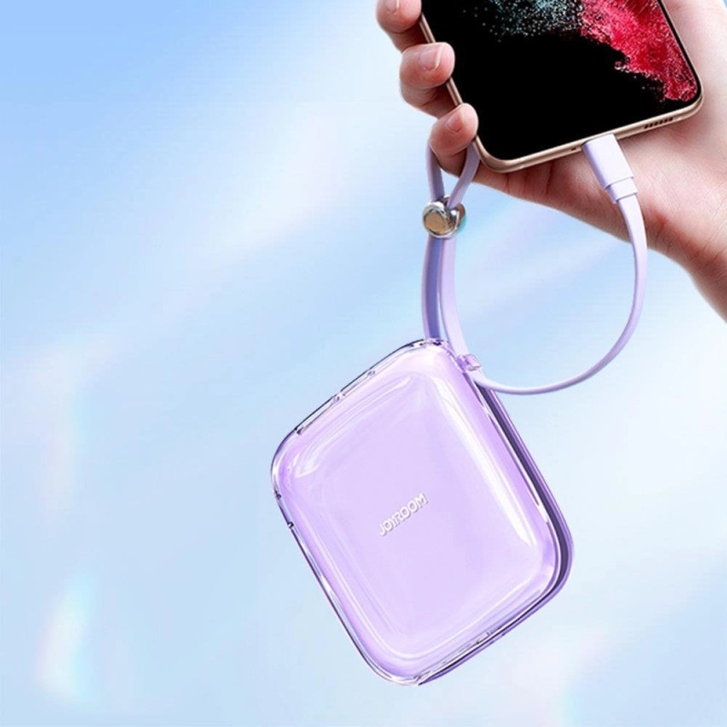 Powerbank Joyroom JR-L005 10000mAh Lightning USB-A – violetinė
