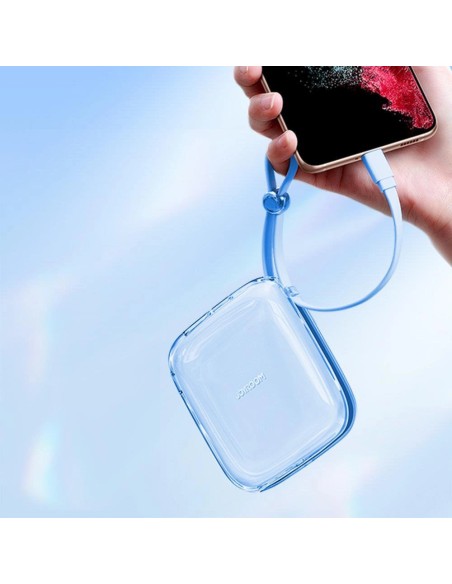 Powerbank Joyroom JR-L004 10000mAh USB-C USB-A – mėlyna