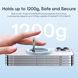 Joyroom JR-Mag-M2 MagSafe magnetinis telefono laikiklis - mėlynas