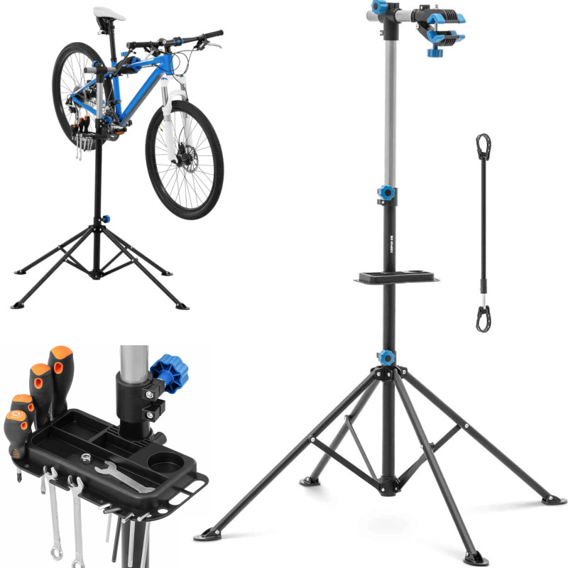 Surinkimo serviso stovas dviračių remontui, sulankstomas 1080-1900 mm iki 25 kg