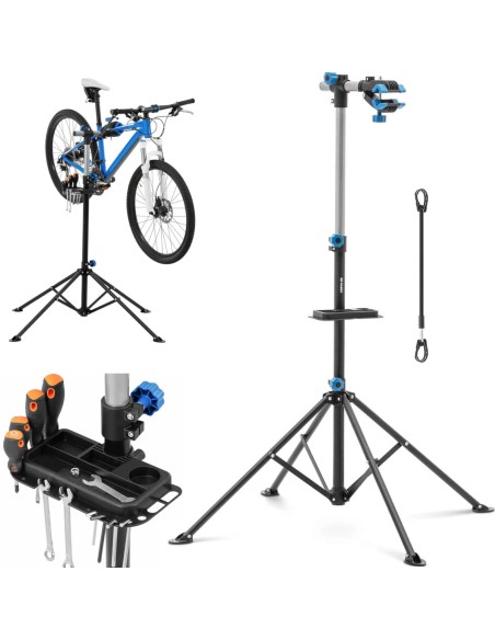 Surinkimo serviso stovas dviračių remontui, sulankstomas 1080-1900 mm iki 25 kg